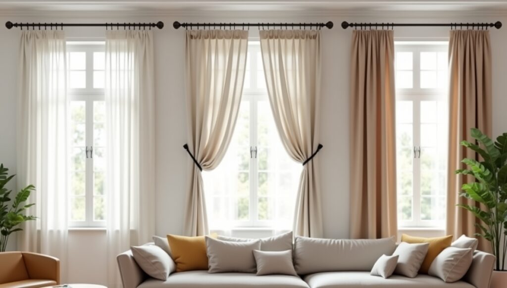 Choose the Right Curtain Rod for Your Space