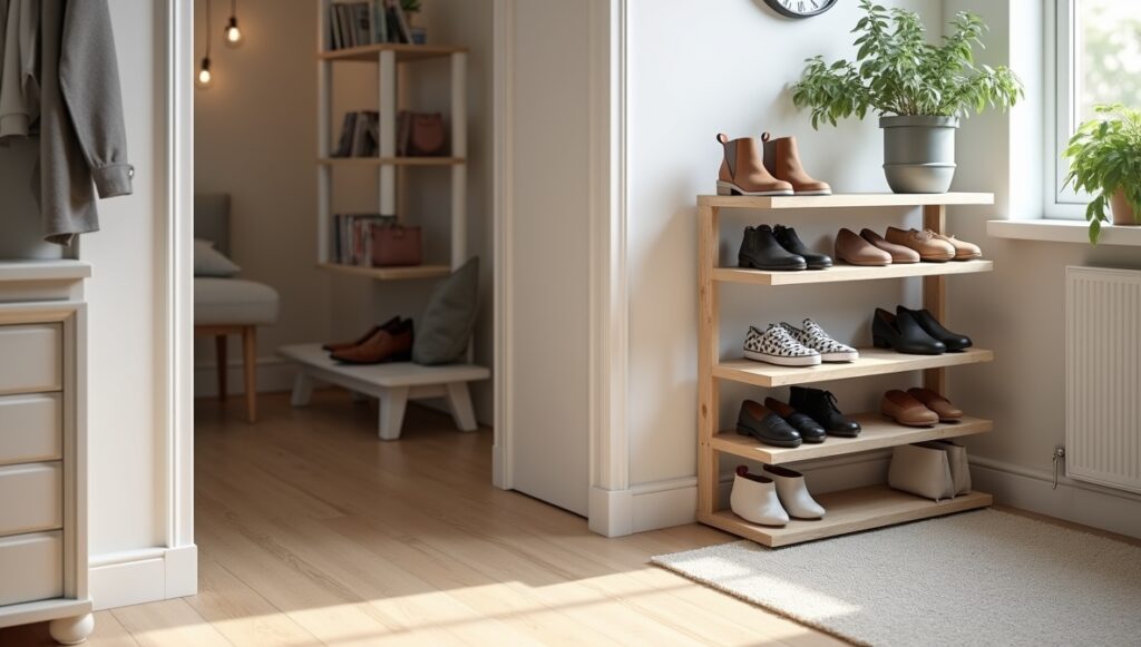 Innovative Shoe Rack Designs for Small Spaces