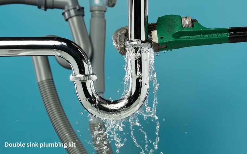 double sink plumbing kit