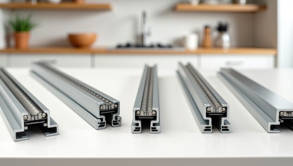 Different Types of Gelmar Drawer Runners