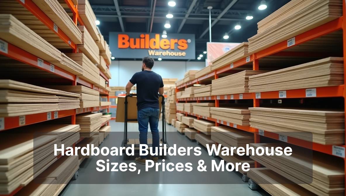 Hardboard Builders Warehouse – Sizes, Prices & More