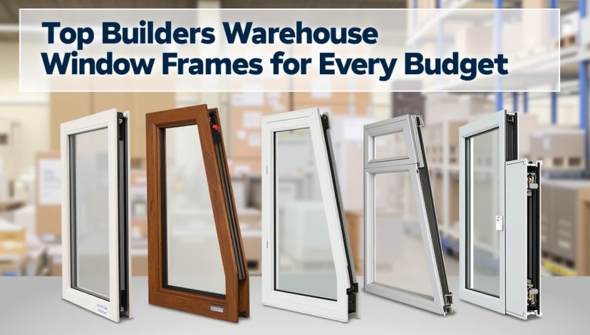 Top Builders Warehouse Window Frames for Every Budget