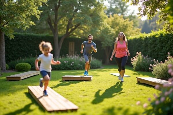 Comment aménager un parcours santé dans votre jardin
