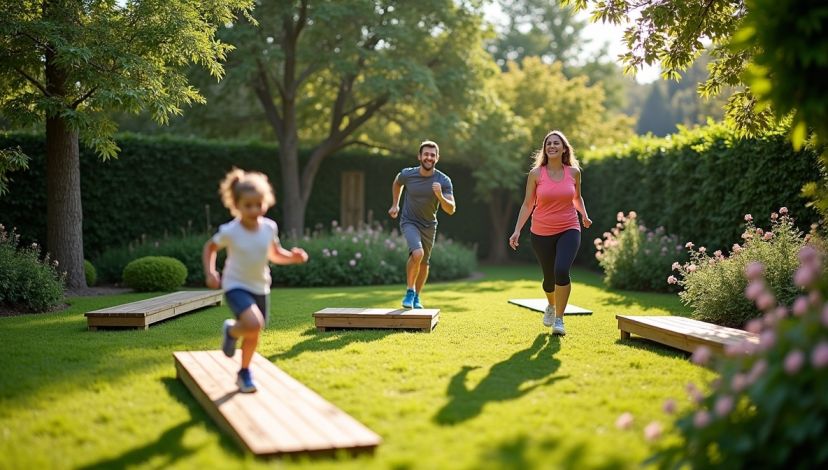 Comment aménager un parcours santé dans votre jardin