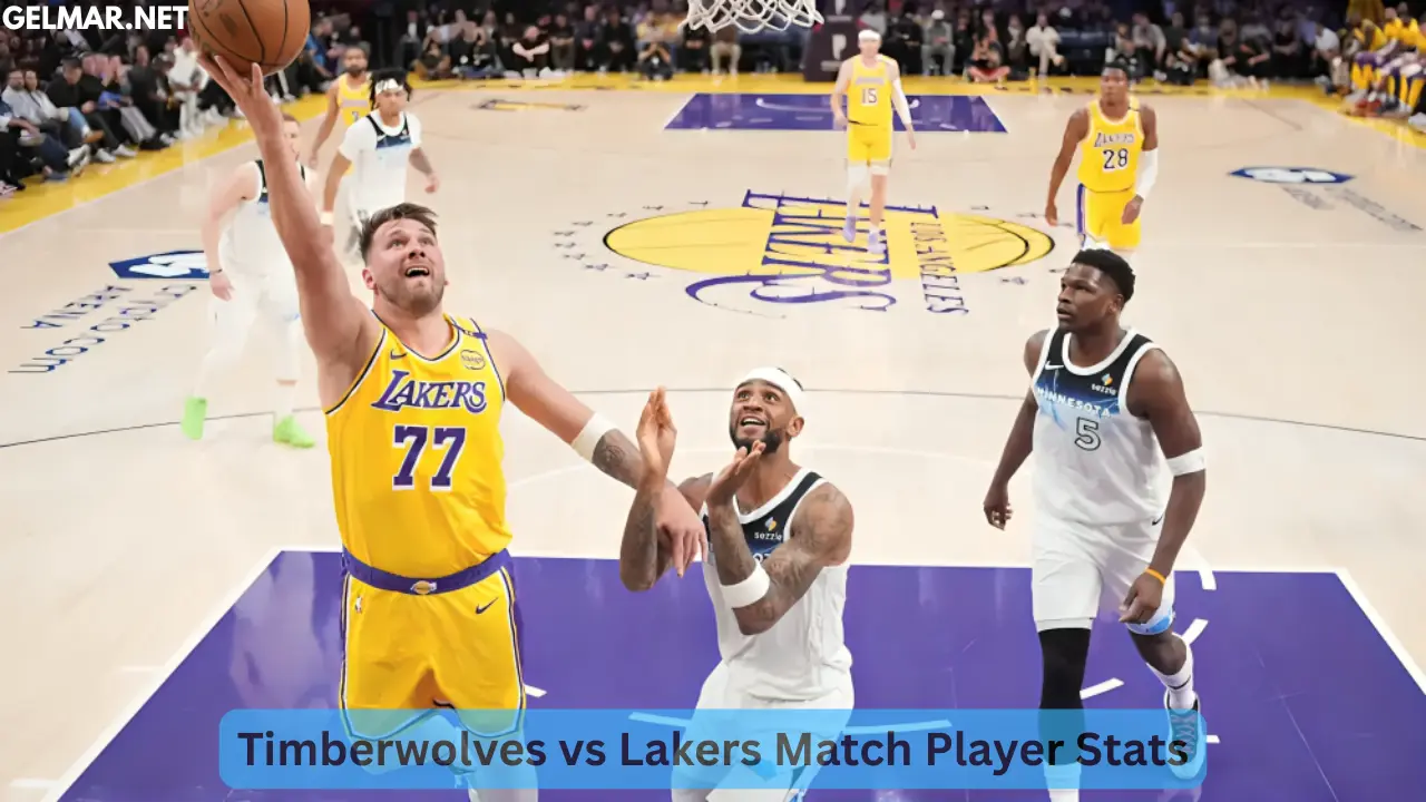 timberwolves vs lakers match player stats