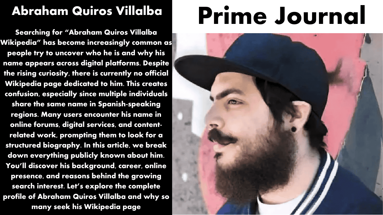 Abraham Quiros Villalba Background & Profile Guide